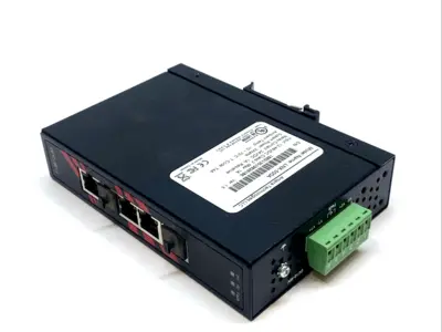 USED ANTAIRA 5-PORT 10/100TX INDUSTRIAL ETHERNET SWITCH DIN RAIL