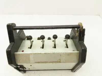 Telemotive LTX Crane Hoist Radio Remote Control 4 Lever 2 Button Model RS8020