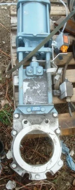 150mm Dia Wayvalve Pneumatic S/S Slide Valve