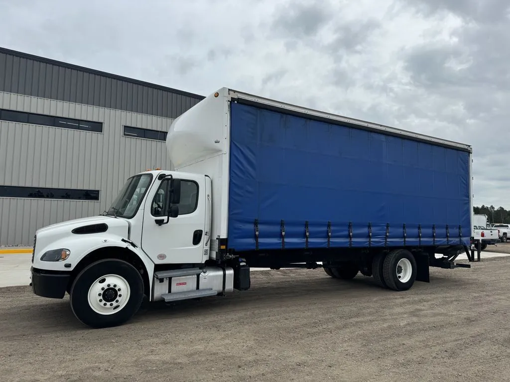 Used 2021 FREIGHTLINER CURTAIN SIDE VAN Box trucks Minnesota US | Carco Truck & Equipment #1514222