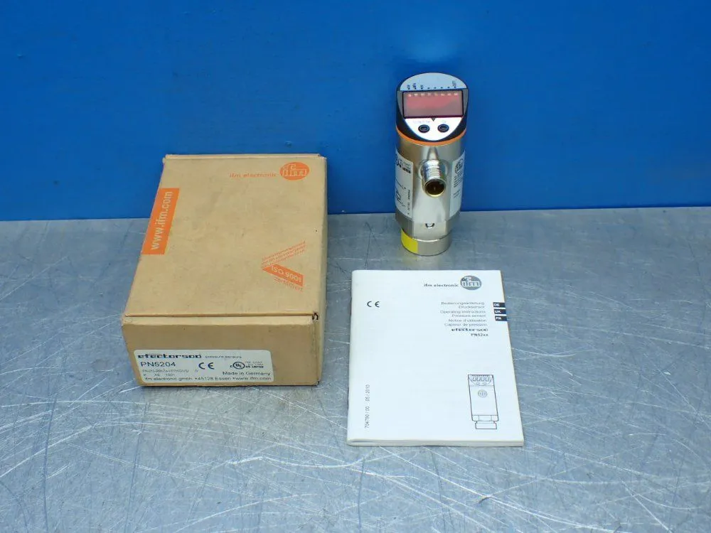 New | in-Stock IFM PN010RBN14HFPKG/UG/ Pressure Transmitters Ohio US | HGR 24 #1070376