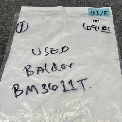 Used Baldor BM3611T A.C. Motors California US | Davliegogo LLC #1705372