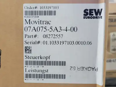 NEW SEW-EURODRIVE MDX60A0074-5A3-4-00