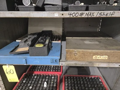 Shelf and Contents; Mix of Gages