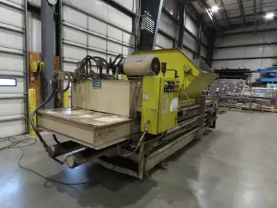 Balemaster 772 Horizontal Cardboard Baler 48x32x72" Bale Manual Tie 25Hp 480V