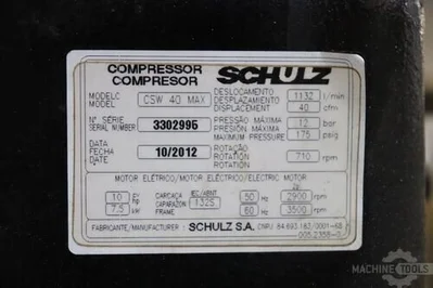 USED 2012 SCHULZ CSW 40 MAX