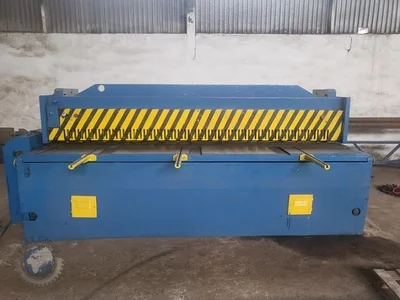 Used 1975 PIESOK NTE 3150/6,3 A Power Squaring Shears (Gauge) SK | F.M.T. Group s.r.o. #1253250