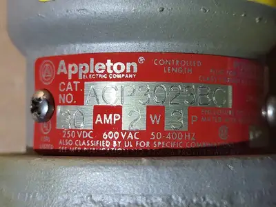 NEW APPLETON ACP3023BC