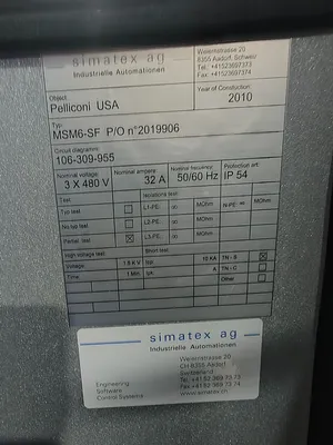 USED PACKSYS GLOBAL LTD. PSG MSM 6