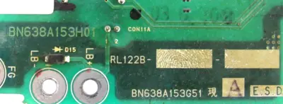 USED MITSUBISHI RK112A-21 CIRCUIT BOARD BN634A980H01 RL122B E46669717V