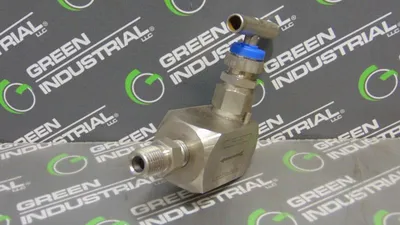 Parker NVS4M4FV Bonnet Valve 6000PSI MAX 1/4" Female NPT 1/4" Male NVS4M4FV New NIB
