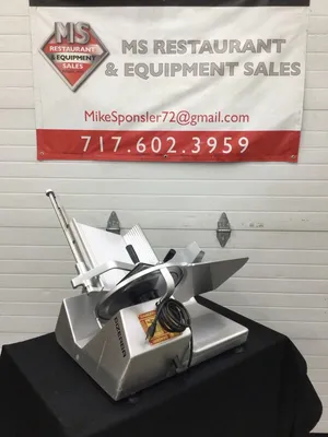 Bizerba SE12 Commercial Deli Meat Slicer Refurbished