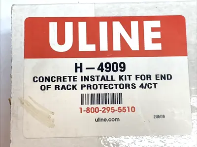 USED ULINE CONCRETE INSTALL KIT