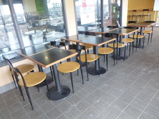 7 Tables and 16 Chairs