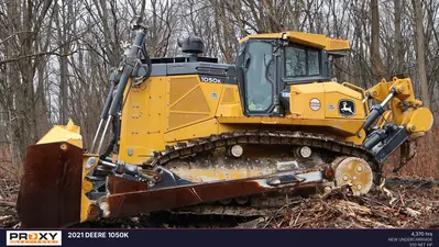 Used 2021 DEERE 1050K Bulldozers Pennsylvania US | Proxy Equipment #1382901