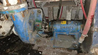 USED GARDNER DENVER PAH 4 1/2 X 8 TRIPLEX MUD PUMP
