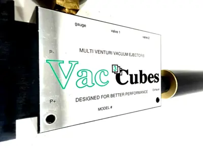 NEW VAC CUBES 120L VACUUM PUMP
