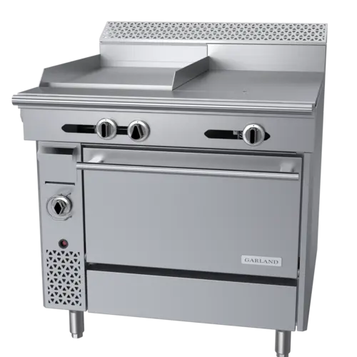 Garland C36-5-1R 36" Gas Range w/ Hot Top/Griddle & Standard Oven, Natural Gas