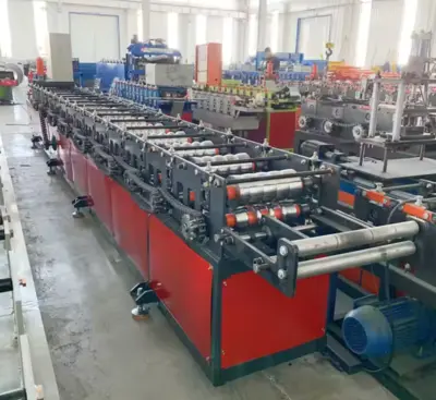Steel Gusset Plate Cold Roll Forming Machine – UAE