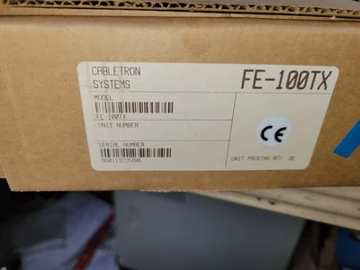 NEW Cabletron Cabletron