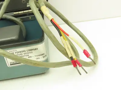 Foxboro 896 CAL Magnetic Flow Calibrator 1-10mV With Mechanical Dial Counter