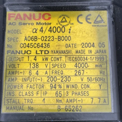 Used FANUC A06B-0223-B000 Misc Industrial Equipment California US | Davliegogo LLC #1729265