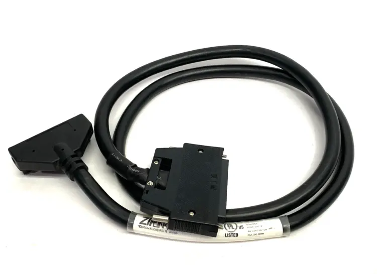 Used AUTOMATIONDIRECT ZIPLINK PLC I/O CABLE 40-PIN TO 40-PIN Cable & Wire Michigan US | Maverick Industrial Sales #1090439