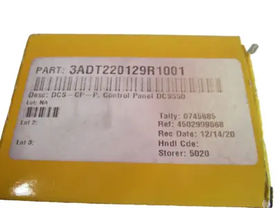 NEW ABB DCS-CP-P CONTROL PANEL DCS550 3ADT220129R1001 DCSCPP