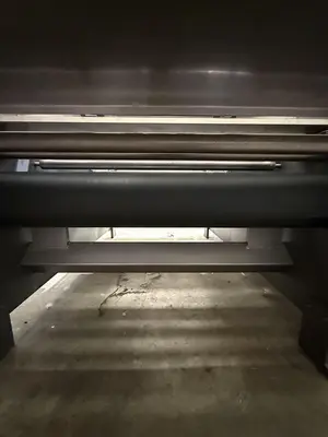 APV 48" Two Roll Extruder with Ultrasonic Guillotine Cutter