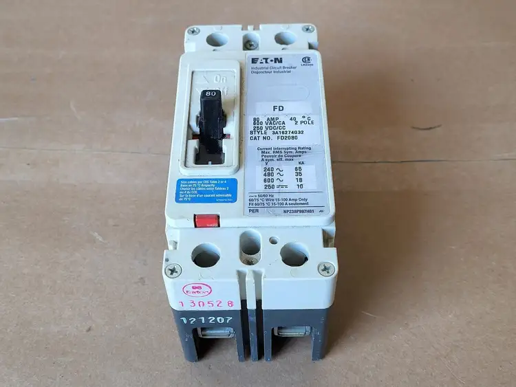 Used EATON FD2080 Switchgears British Columbia CA | Lenmark #239107