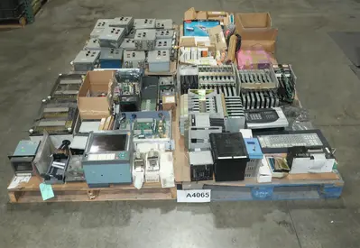 4 PALLETS OF ASSORTED AUTOMATION AND CONTROLS