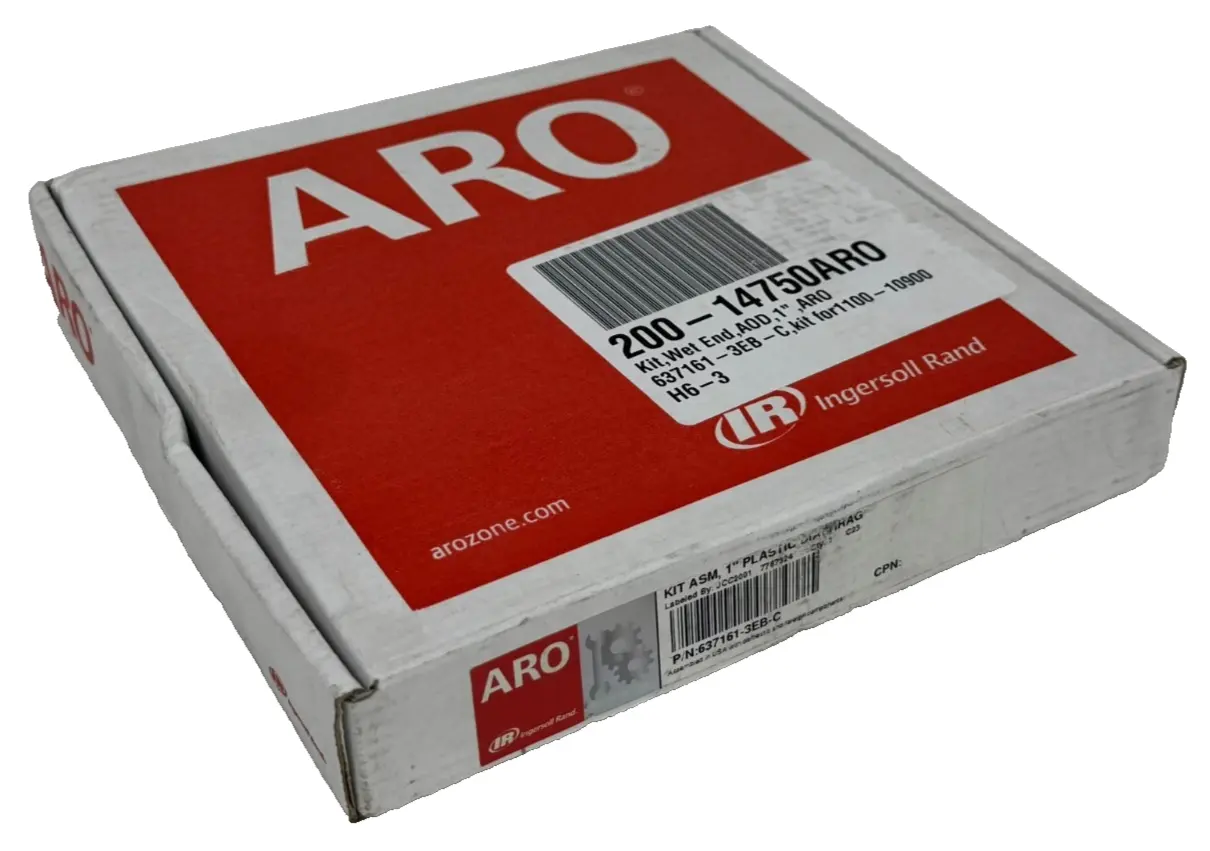 NEW ARO 637161-3EB-C PUMP KIT ASM 1" PLASTIC DIAPHRAGM