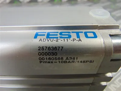 Festo ADVU-2"-11"-P-A Pneumatic Cylinder Used