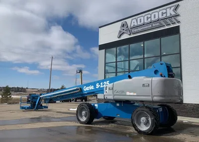 Used 2014 GENIE S-125 TELESCOPIC BOOM LIFT Telescopic Boom Lifts Alberta CA | Adcock Equipment #1418160