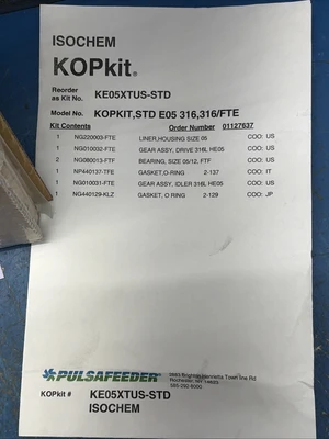 New | in-Stock Pulsafeeder KE05XTUS-STD Pumps Indiana US | J&J Industrial Supply #1427153