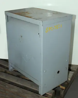 SPC7821  Transformers and Switchgear 27 kva GS Hevi-Duty Electric dry transformer, 460 Delta high voltage, 230Y/ 133 low voltage, 3 phase