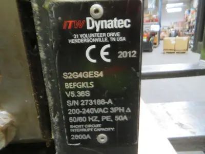 Used DYNATEC S2G4GES4 Miscellaneous Packaging Equipment Texas US | Aucto #1455841