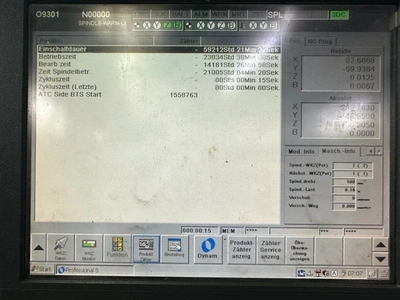 MAKINO 4-axis Horizontal Machining Centre, in excellent working condition, VIDEO, POA