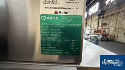 USED Pharmapack Axon Wide Format Shrink Sleever, Model Aurora Wide AB