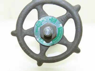 Henry Vogt API-602/B41376 Gate Valve 1" Socket Weld Class 800 1975 PSI @ 100°F