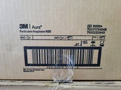 NEW 3M 9205+N95 NIOSH