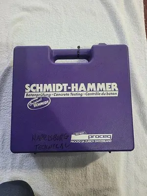 USED SCHMIDT-HAMMER CONCRETE HAMMER