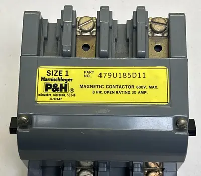 New | in-Stock P&H HARNISCHFEGER 479U185D11 Miscellaneous Equipment (Electrical & Power) Ohio US | Surplus Asset Holdings #1241245