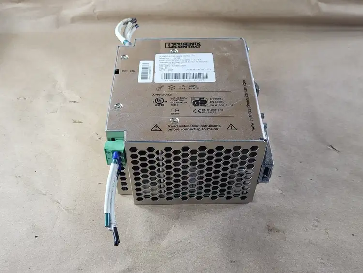 Used PHOENIX CONTACT QUINT-PS-100-240AC/12DC/10 Misc Electrical & Power Parts British Columbia CA | Lenmark #259587