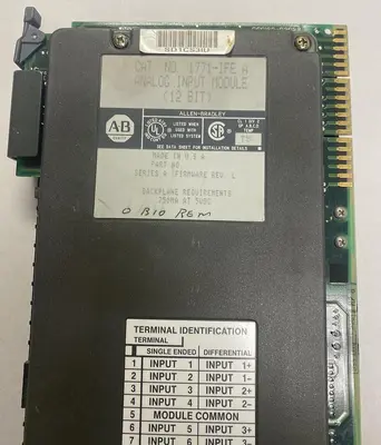 Used ALLEN-BRADLEY 1771-IFE Input / Output Modules | Surplus Asset Holdings #1205985