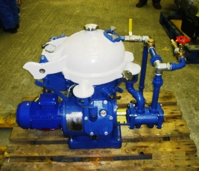 (3) Alfa-Laval MAB 104B-24-60 oil purifiers, SS.