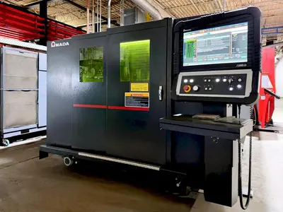 Used AMADA ENSIS 3015 AJ FIBER Laser Cutters Illinois US | Machine Factory Outlet #1262738