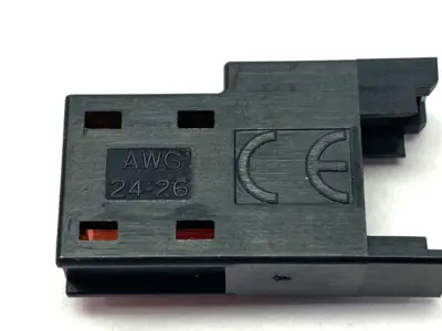 New | in-Stock Autonics Red Socket Sensor Connector 3-Pin AWG24-26 LOT OF 10 Terminal Blocks Michigan US | Maverick Industrial Sales #1398330