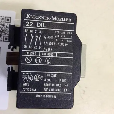 USED KLOCKNER MOELLER 22 DIL