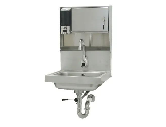 New | in-Stock Advance Tabco _UNKNOWN_ Hand Washing and Sanitizing Illinois US | Falcon Restaurant Supply #1376891